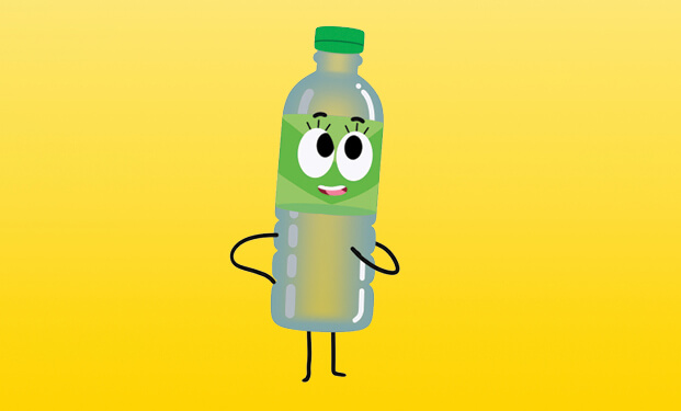 Repak Team Green for Schools programme character Bridget the Bottle